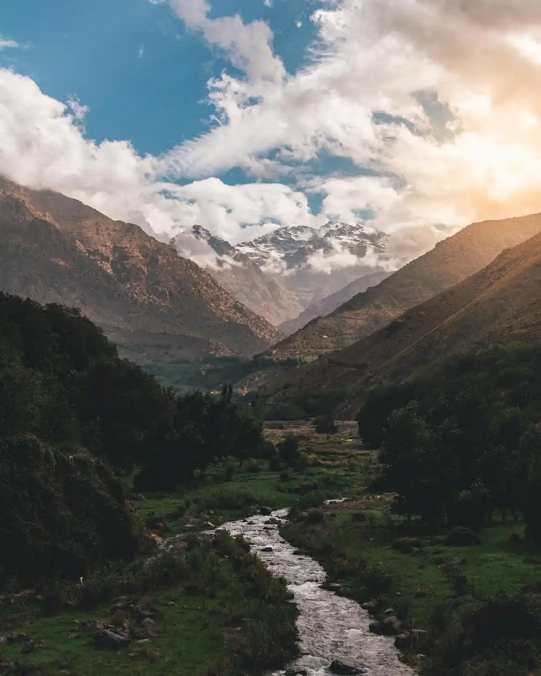 Village in the High Atlas Mountains